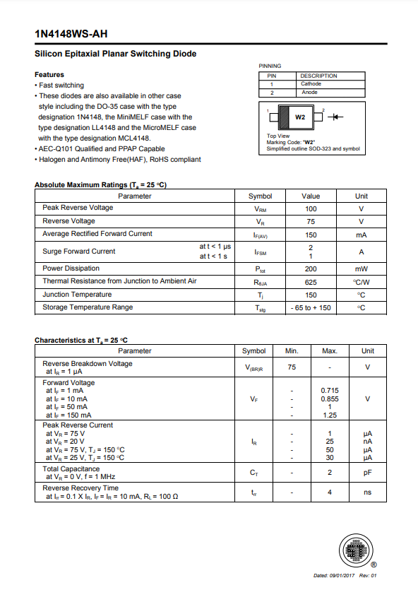 1N4148WS-AH